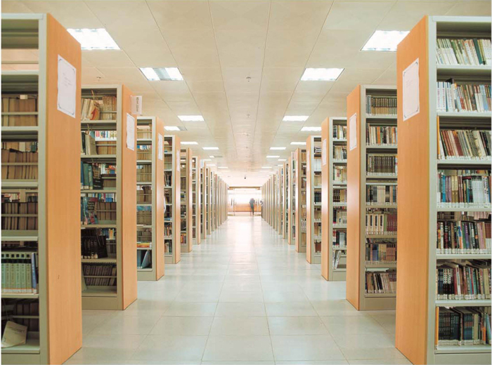 Library Furniture|Double-Sided Bookshelf|Office Furniture|level double side shelf|书架